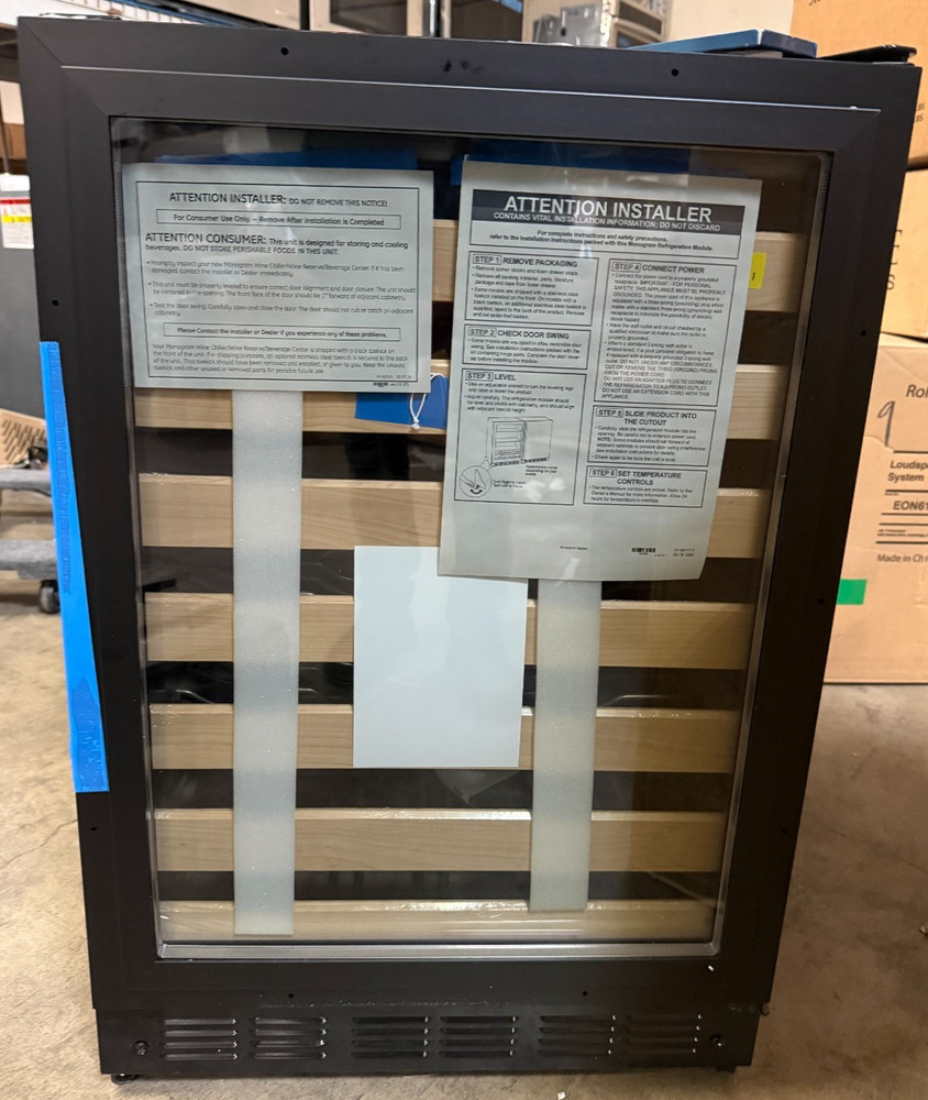 Monogram ZDWI240HII 24″ Panel‑Ready Wine Reserve – Panel-Ready – New/Open Box