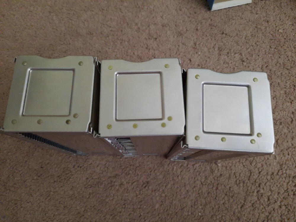 3 Vintage Airequipt slide magazine with boxes