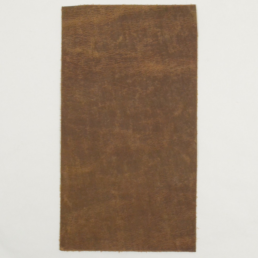 LeatherBarn Woodsman Oil Tan Pullup, 6 x 11, 2 pieces (E434)