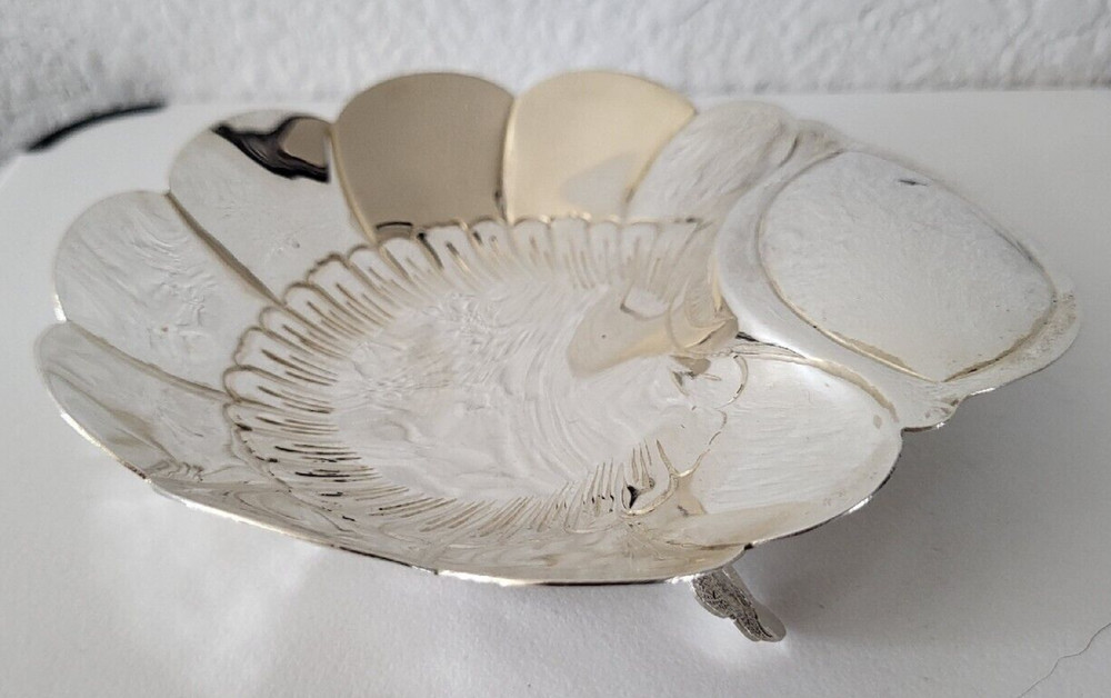 Sterling Silver Footed Bon Bon - Nut - Fruit - Mint Bowl