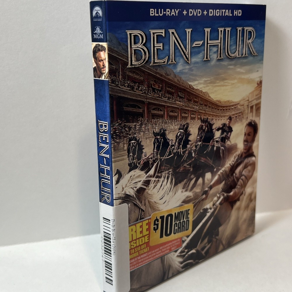Ben-Hur (Blu-ray/DVD, 2016) - Open Item