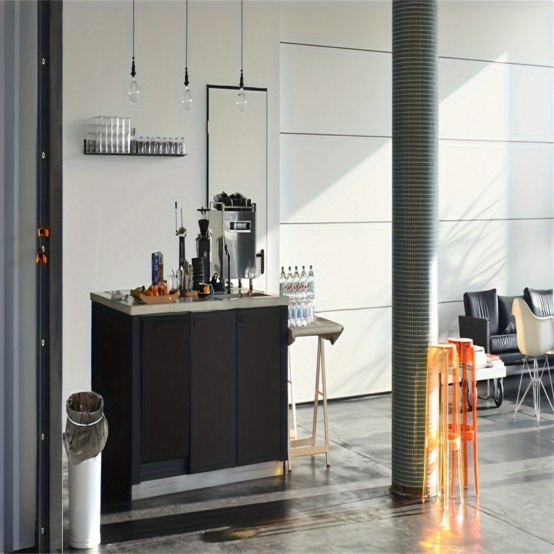 Reliable Solid Durable 3 - piece Garbage Bag Holders Compatible with Trash Can