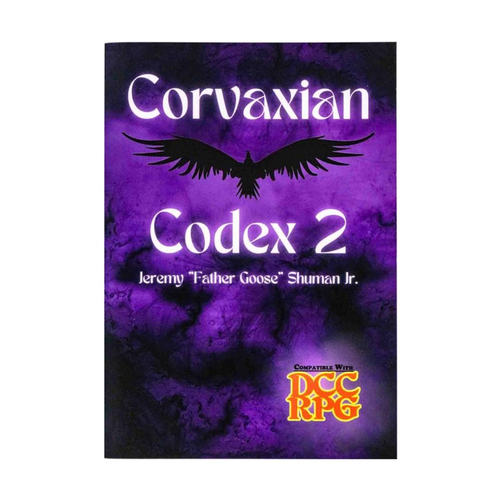 Father Goose RPGs Corvaxian Codex 2 NM