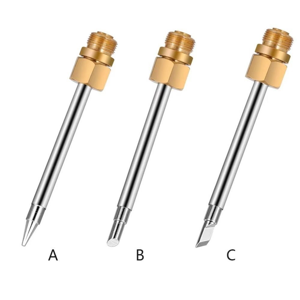 Three Different Styles of USB Soldering Tips for Enhanced Functionality
