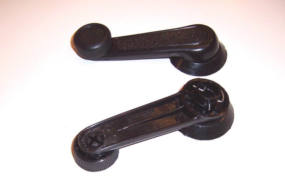 WINDOW REGULATOR HANDLES / BLACK (OEM) - SAMURAI '80-'95