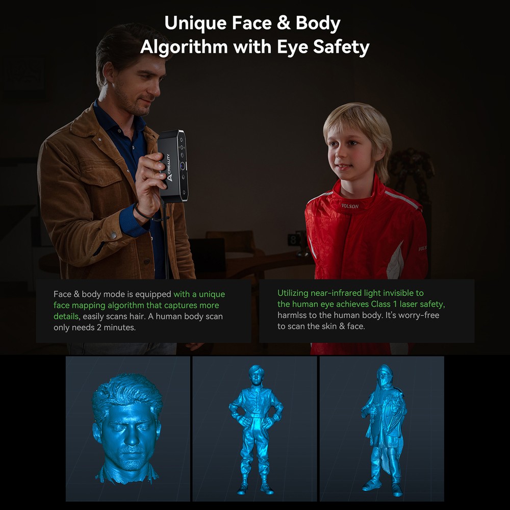 Creality CR-Scan Otter 3D Scanner Reverse Engineering Handheld Scanner K6G7