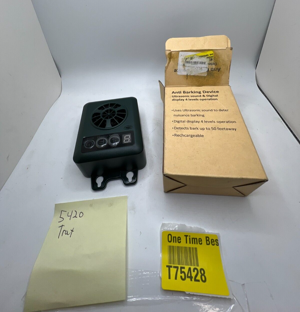 Ultrasonic Anti Barking Device Sound Digital Display Bark Control Device K6