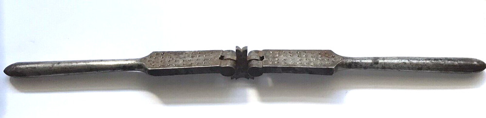 VINTAGE NUTCRACKER Double Sided and Hinged REVERSIBLE LARGE & SMALL