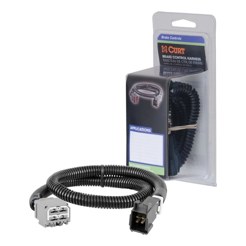 Curt 51447 Brake Control Harness Direct Plug-In 2 Plug Style Retail Pkg