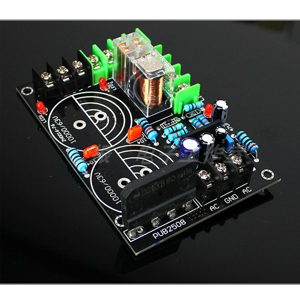 rectifier filter board UPC1237 speaker protection board amplifier power board