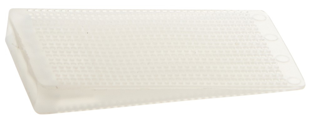 Plastic Table Wedge, Translucent, Hard, PP, 75 Pc Pack (12 Pack)