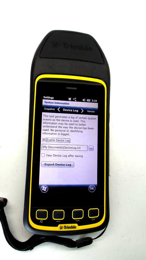 Trimble Juno T41/5 5 Series GPS Data Collector Rugged Handheld Computer with Pen