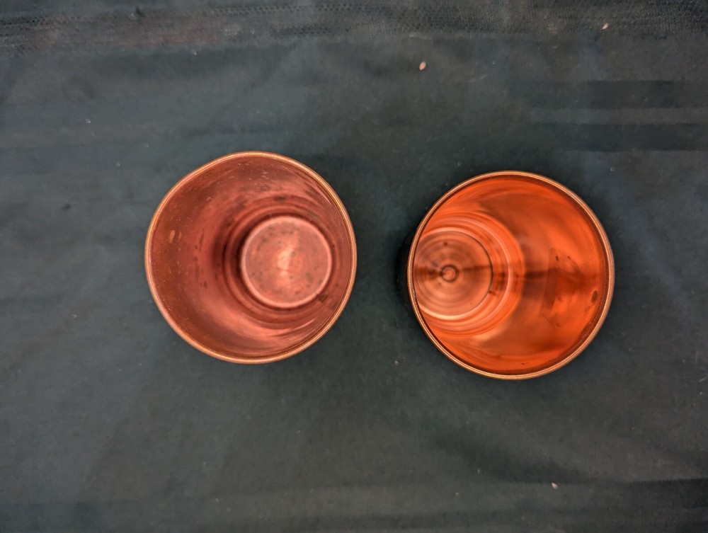 Copper Cup Set & Core Napkin Holder