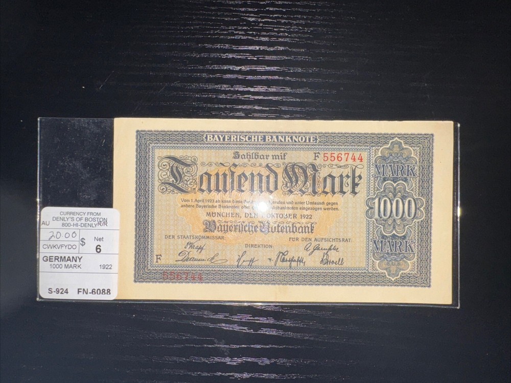 Germany 1000k 1922