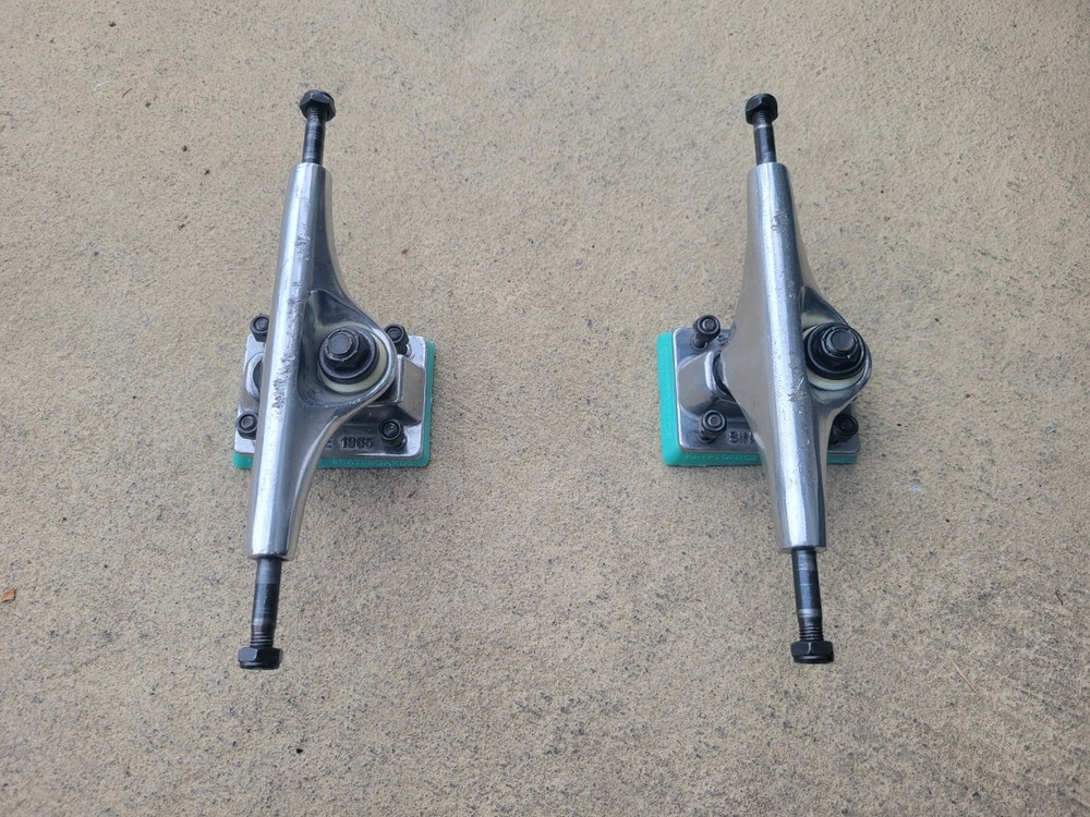 Kryptonics Skateboard 149mm Trucks with Hardware and Riser Pads