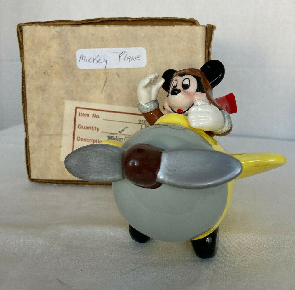 Disney Mickey in Plane Figure