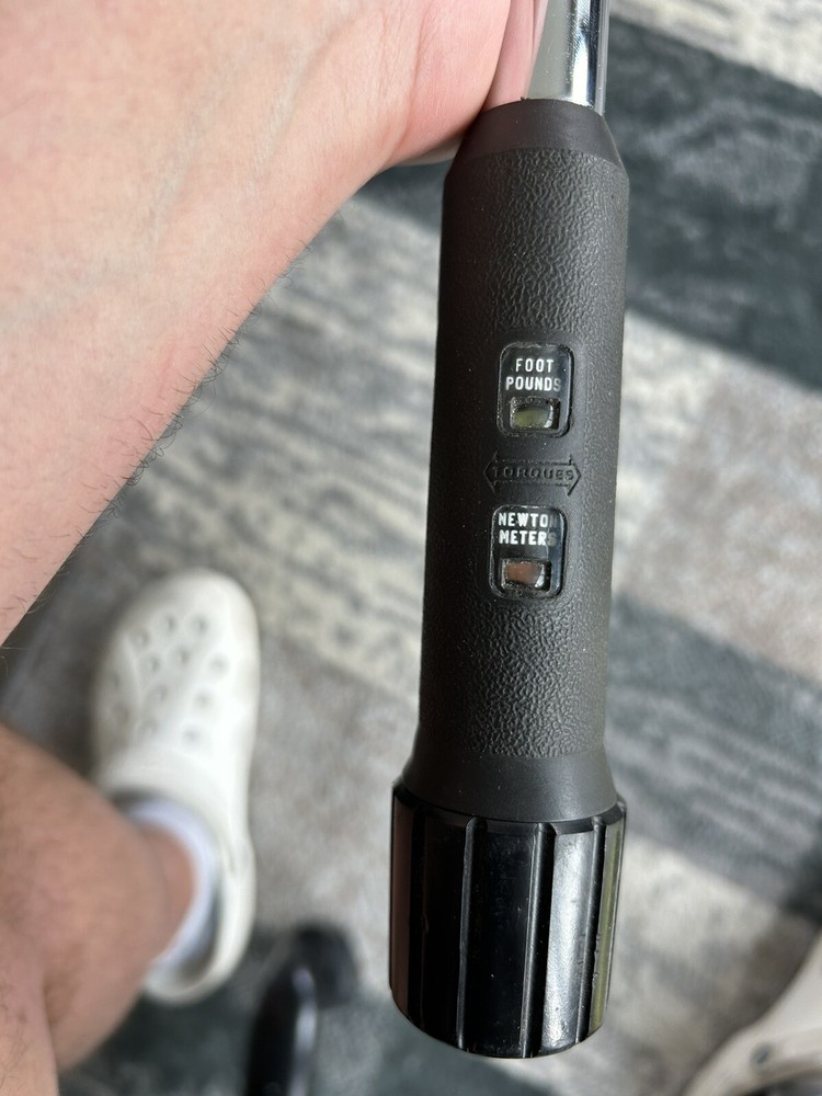 Digital Torque Wrench with Case & Instructions