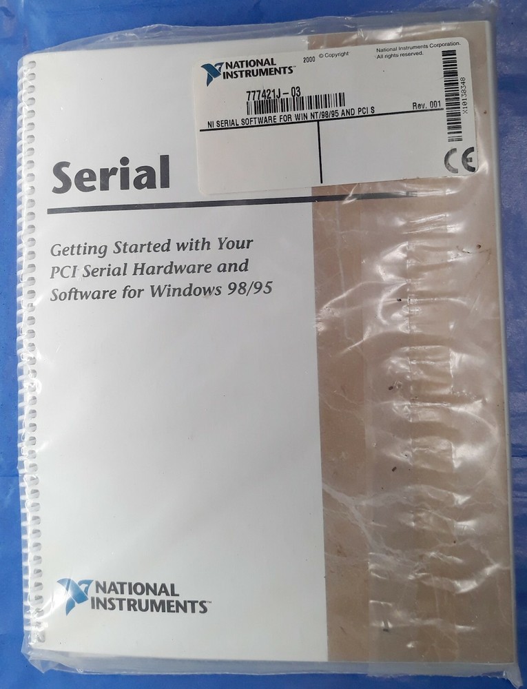 National Instruments Serial For Windows NT/98/85 Version 1.44 Software