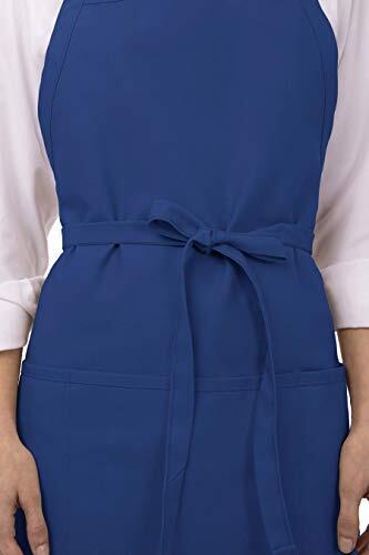 Unisex Three Pocket Apron One Size Royal