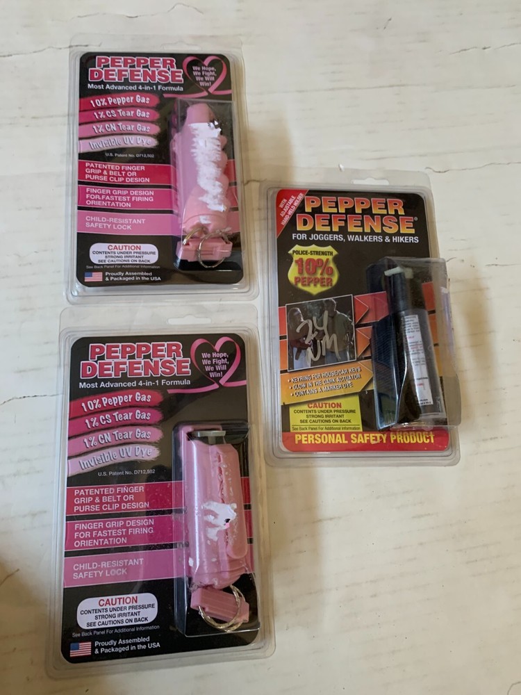 PSC Pepper Spray Keychain Qnty 1