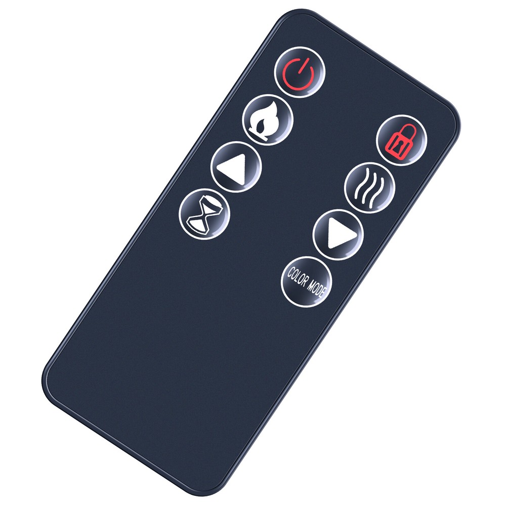 Replacement Remote Control For Various Brand Recessed Mounted Electric Fireplace