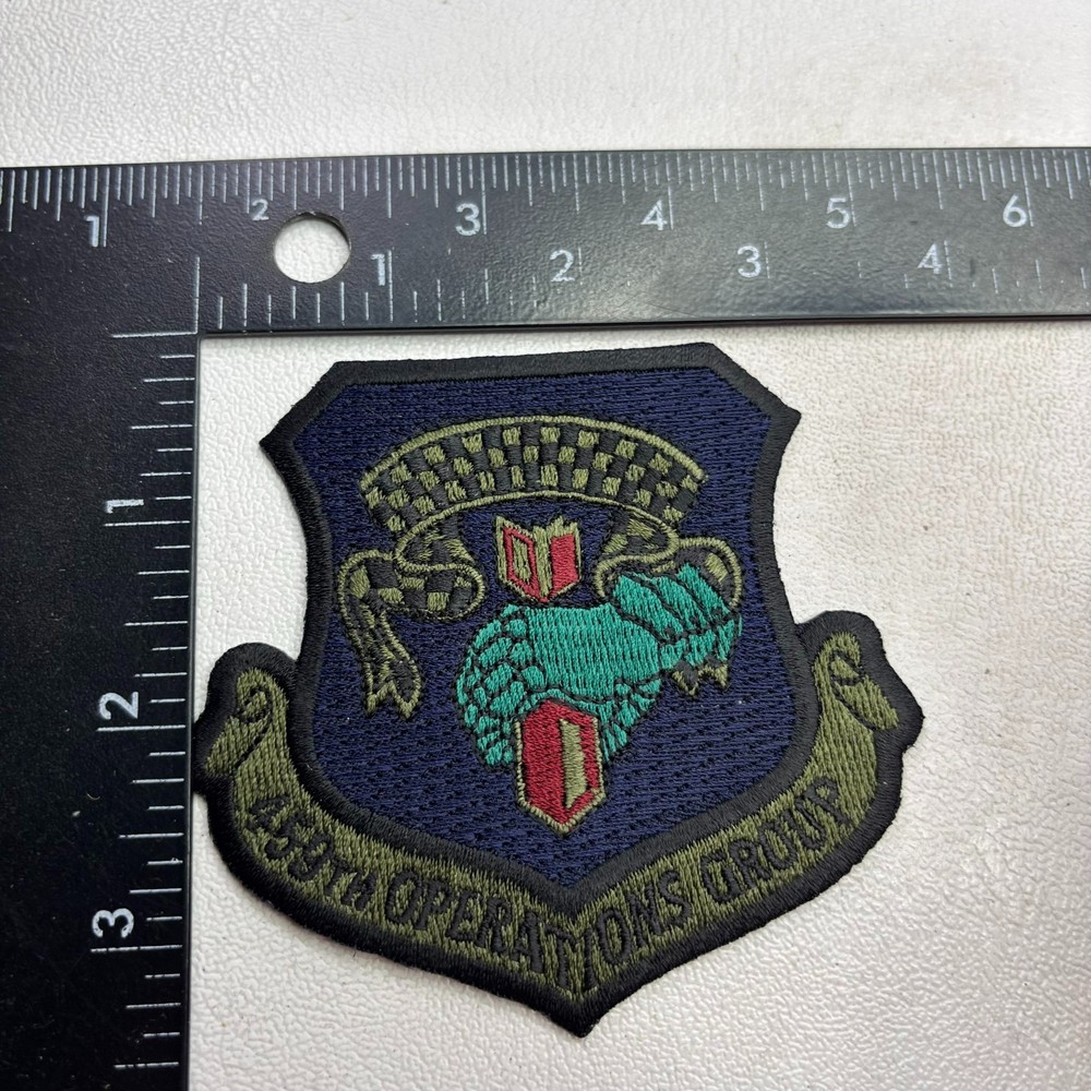 USAF 459TH OPERATIONS GROUP Air Force Subdued Patch 59PB