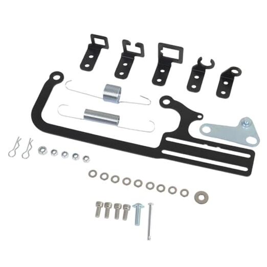 304147 EZ-EFI Cable Mount Kit Carburetor Cable Mount Bracket Throttle Black