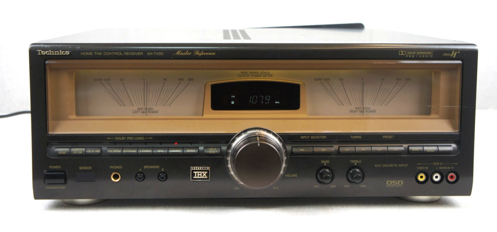 TECHNICS SA-TX50 CLASS H+ MASTER REFERENCE HOME THX CONTROL RECEIVER