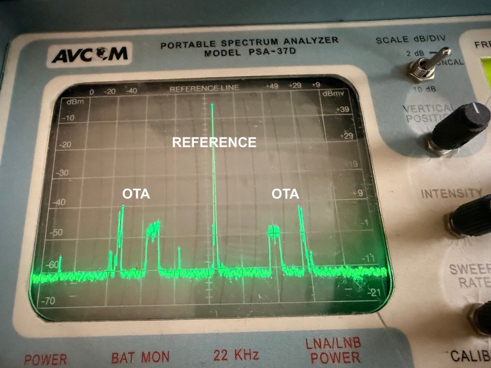 AVCOM PTR-37D With AV-SAC, ADAPTERS AND ORIGINAL MANUAL