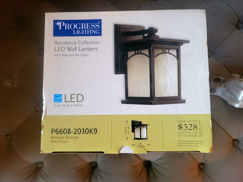 Progress Lighting Residence 1-Light LED Wall Lantern
