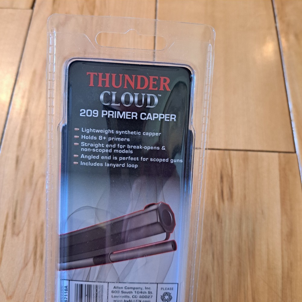 THUNDER CLOUD 209 Primer Capper ALLEN #87118A Muzzleloader