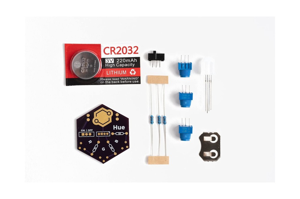 Hue, Bulk Educator Pack | DIY Soldering Kit for Beginners | Electronics Proje...