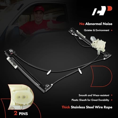 Front Right Electric Power Window Regulator with Motor Front Passenger