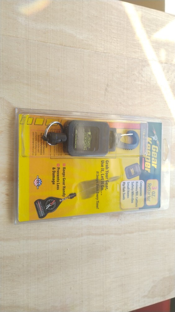 Gear Keeper RT2-0040 Retractable Tether with Heavy Duty Snap Clip
