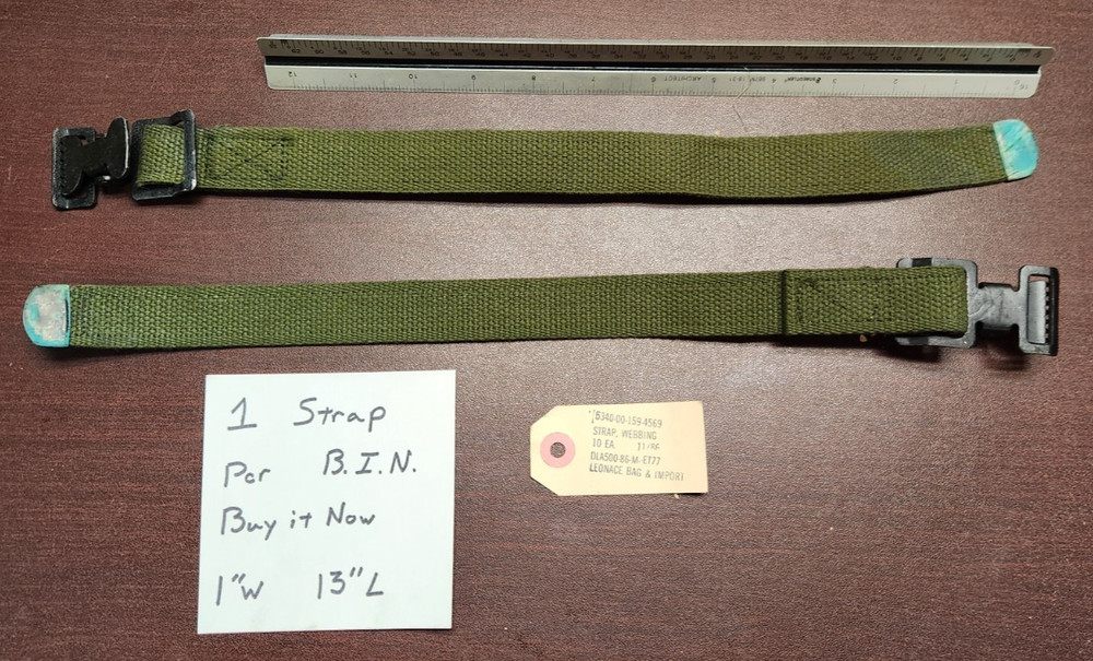 M151 M151A1 M151A2 Series  - Pioneer tool strap - Cotton Webbing