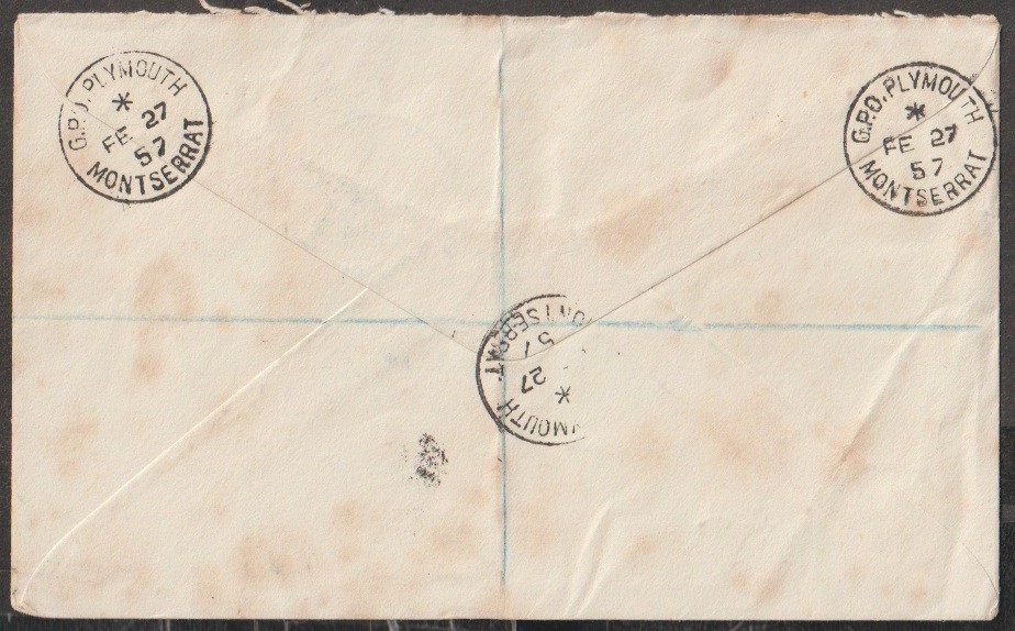 Monteserrat 1957 cover Scotland