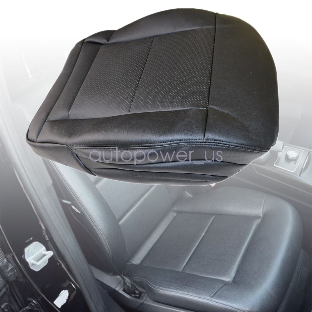 Driver Bottom Leather Cover Black 2010-2016 For Mercedes Benz E-Class E350