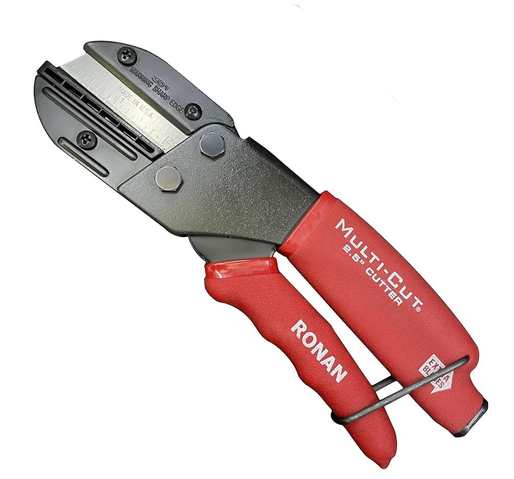 Industrial Multi-Cut Cutter Replaceable Blades Safety Lock Ergonomic Grip