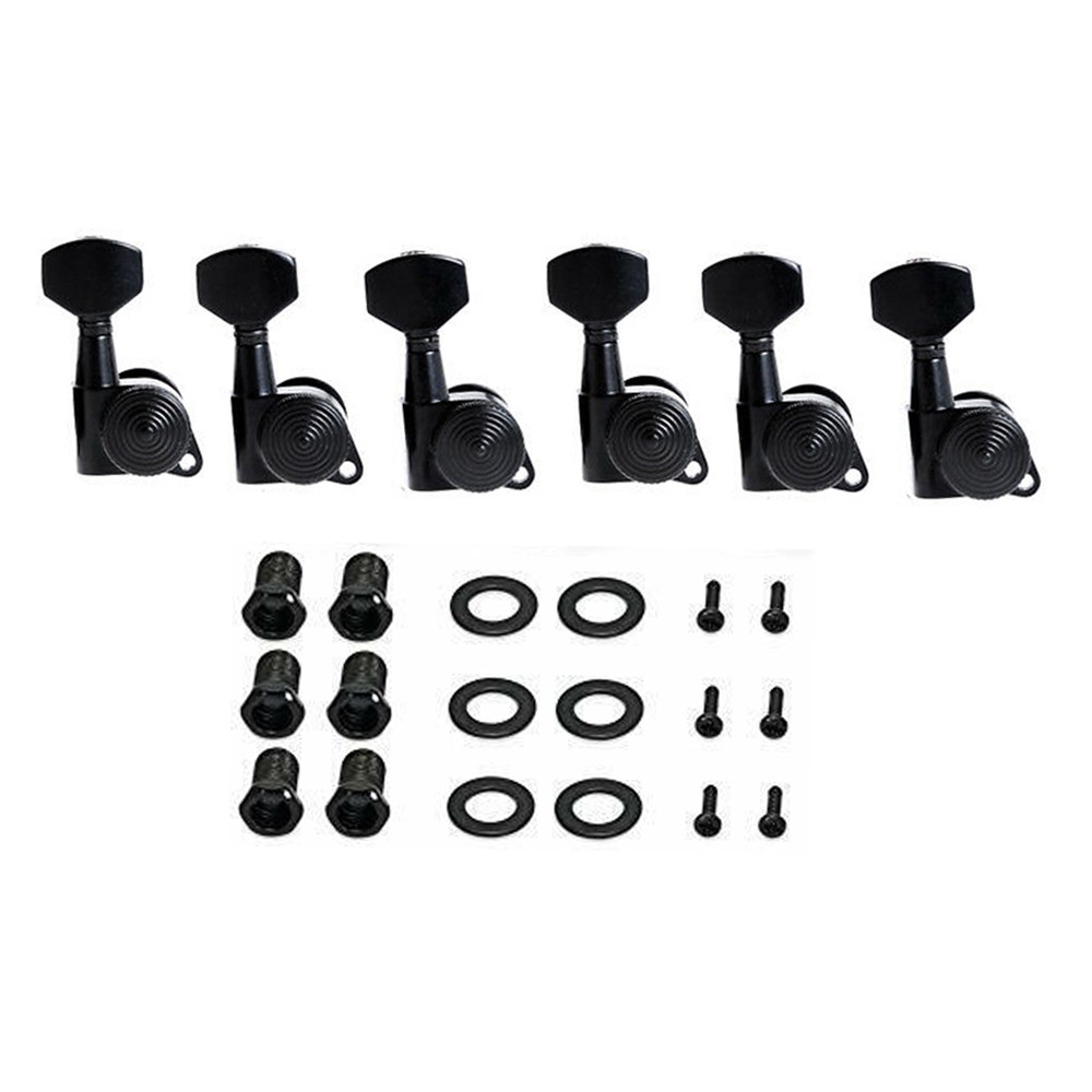Thread Design 6R Inline Guitar Tuning Pegs Locking Tuners Keys Machine Head USA