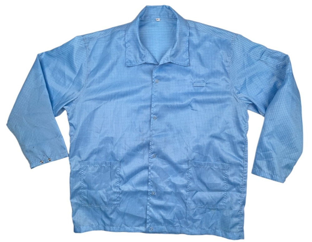 ESD (Electro Static Dissipating) Light Blue Smock Size LARGE