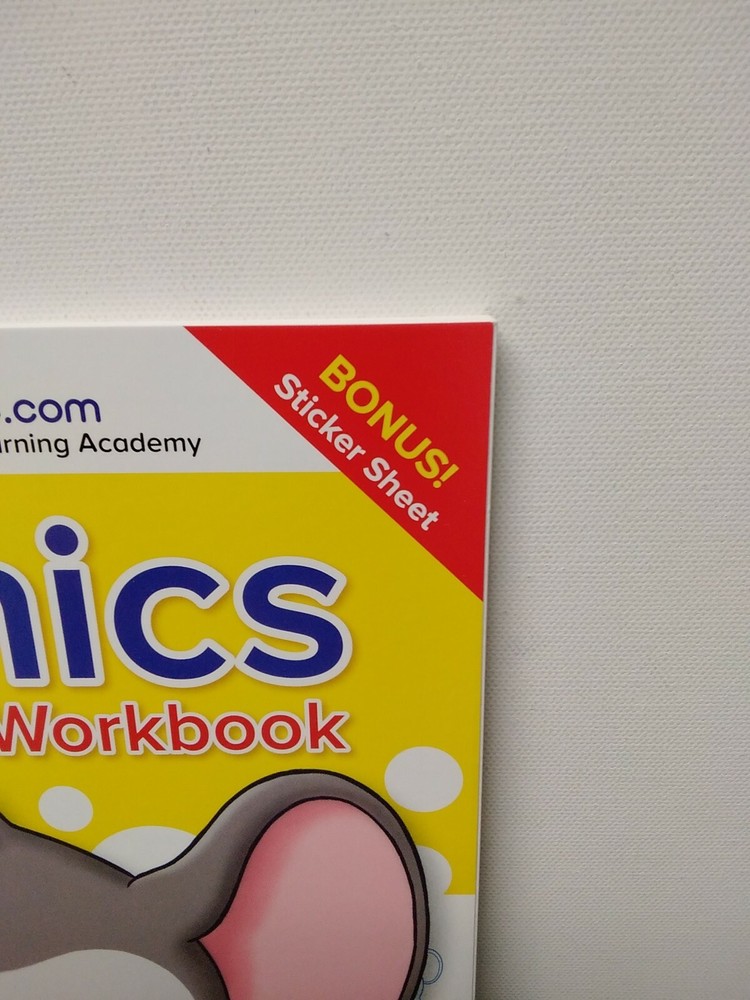 ABC Mouse Workbooks Set of 2 Books: Math &Phonics Paperback