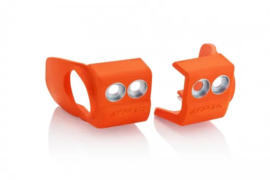 Acerbis Orange Fork Shoe Boot Protector Pair KTM 525 XCW 17