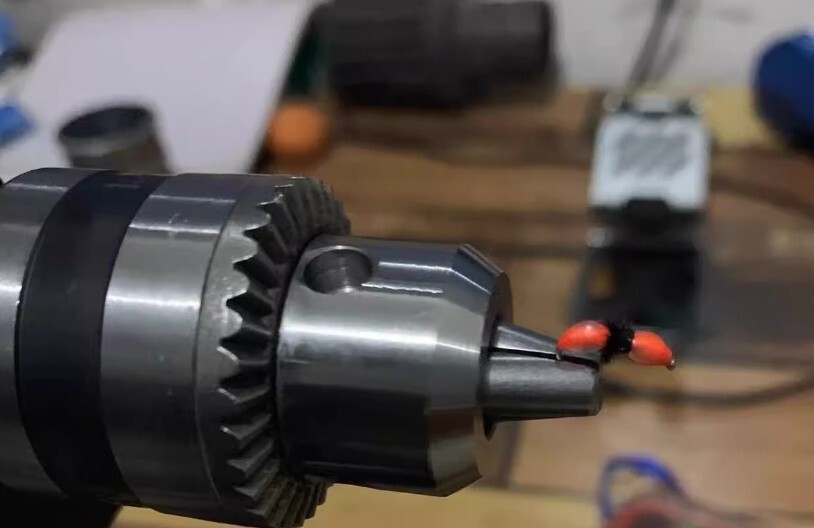 Fly Tying Vise Fly hook binding pliers rotatable fly hook binding tool