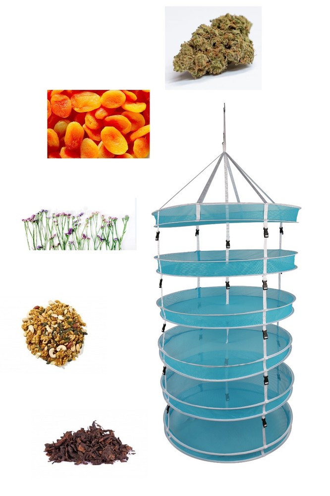 THEPROTECTOR Drying Rack Net 2FT＋2FT 6 Layer Scale Included Racks Assembled