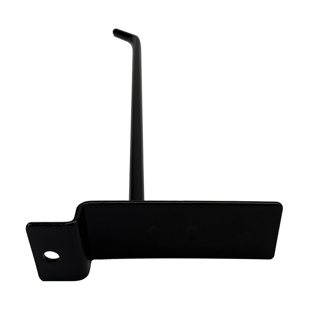 8" Slatwall Hook Panel Display Hooks, 1/4" Thickness Metal, Black - PACK 24