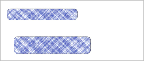 500 Double Window Envelope | Item #CE15149