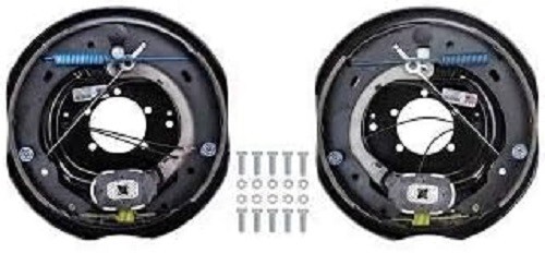 Dexter 7,000 lb Trailer Axle NEV-R-ADJUST 12"x2" Electric Brake Kit-Left & Right