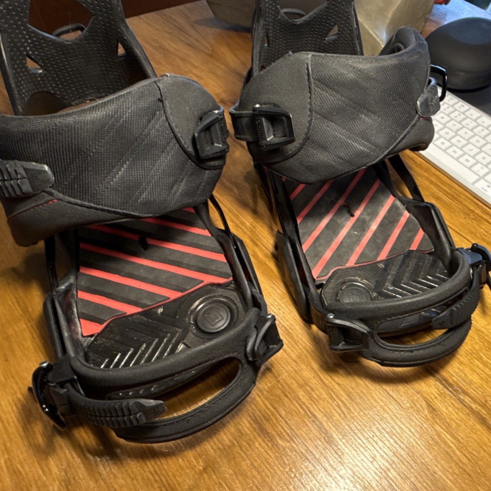 Nitro Phantom Carver Snowboard Bindings. 4x4/Large