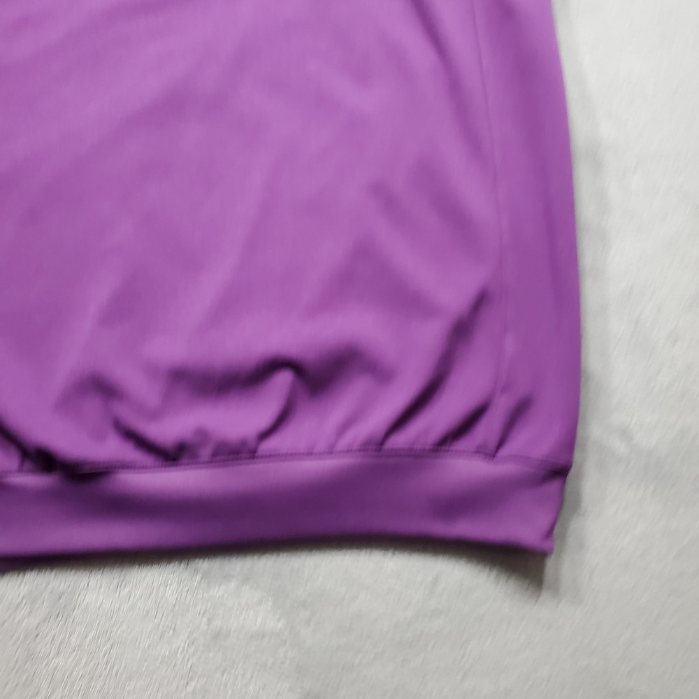 Pebble Beach Performance Golf Pullover Vest Purple Men Sz L
