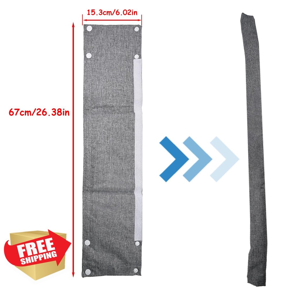 Universal Stroller Handle Cover Sleeve Protector Grey
